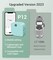 Label Makers Machine with Tape P12, Mini Sticker Maker with Font for Home Office Organization, Portable Bluetooth Label Printer Support Color Printing, with Labels